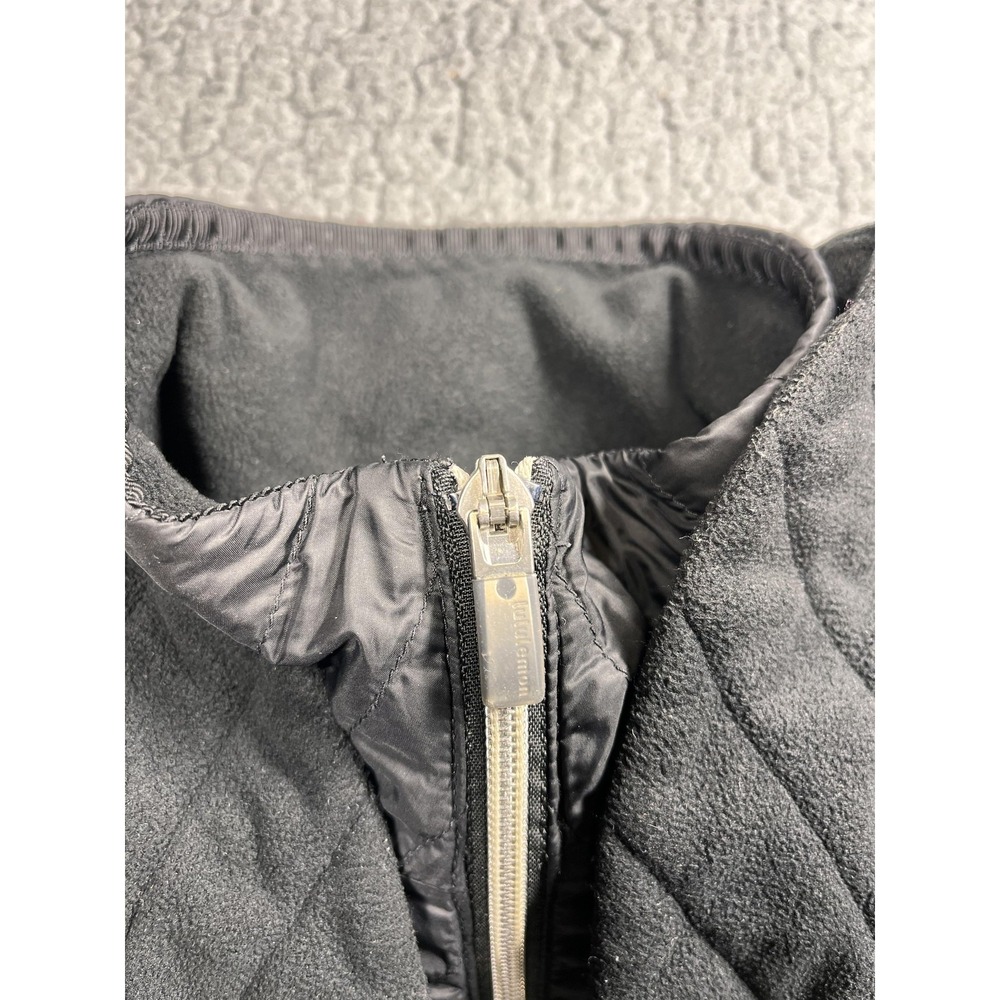 Lululemon St Moritz Jacket Womens 6 Black Fleece Zip Insulated Running Yoga - Picture 7 of 12